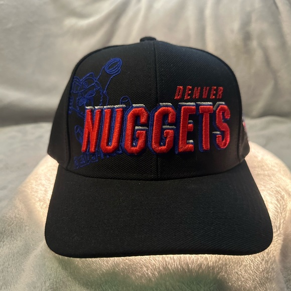 Mitchell & Ness Men's Hat NBA Draft Denver Nuggets Black - Picture 1 of 3